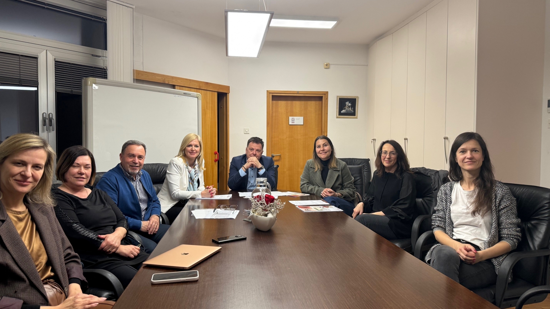 Vodstvo OOZ Nova Gorica z upravnim odborom Sekcije kreativnih dejavnosti